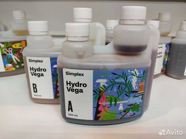 Simplex Hydro Vega A+B 500мл базовое удобрение