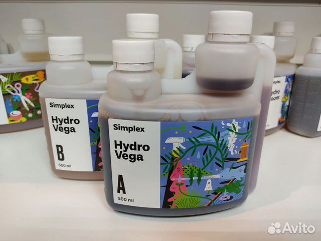 Simplex Hydro Vega A+B 500мл базовое удобрение