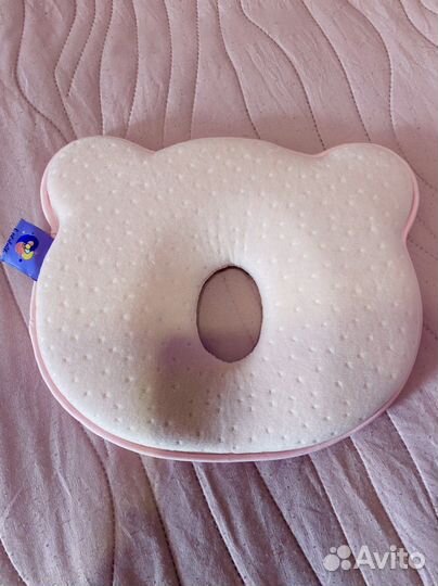 Подушка анатомическая для новорожденных