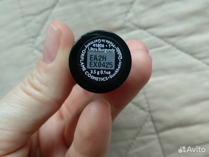 Новая губная помада стойкая матовая бордовая