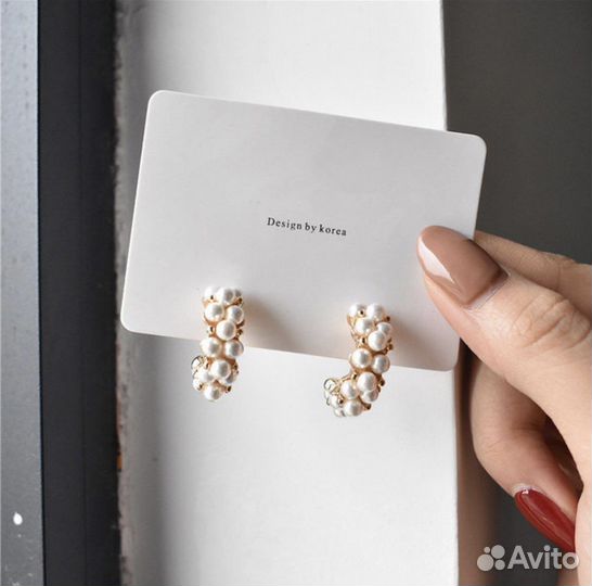 Серьги (7 пар-листай)