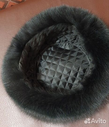 Шапка зимняя меховая женская