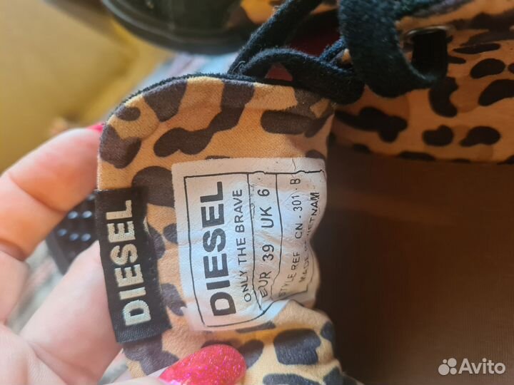 Diesel кеды женские