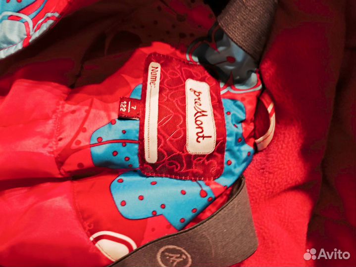 Зимний комбинезон для девочки 122