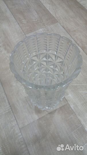 Хрустальная ваза для цветов (СССР)