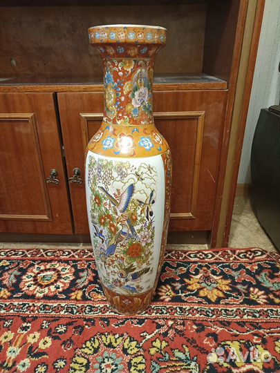 Ваза напольная керамическая