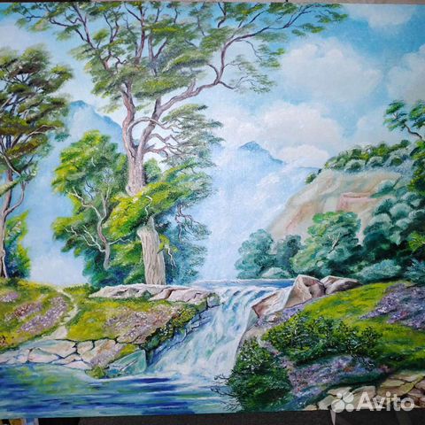 Картина маслом 90 на 70