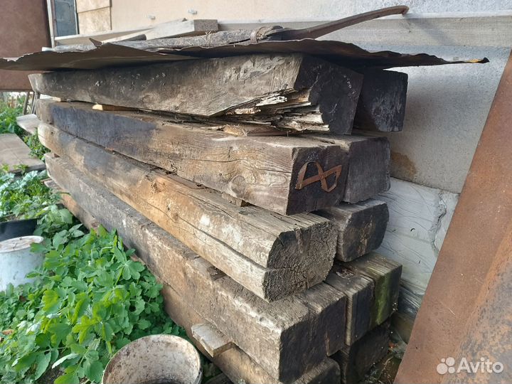 Шпалы деревянные бу