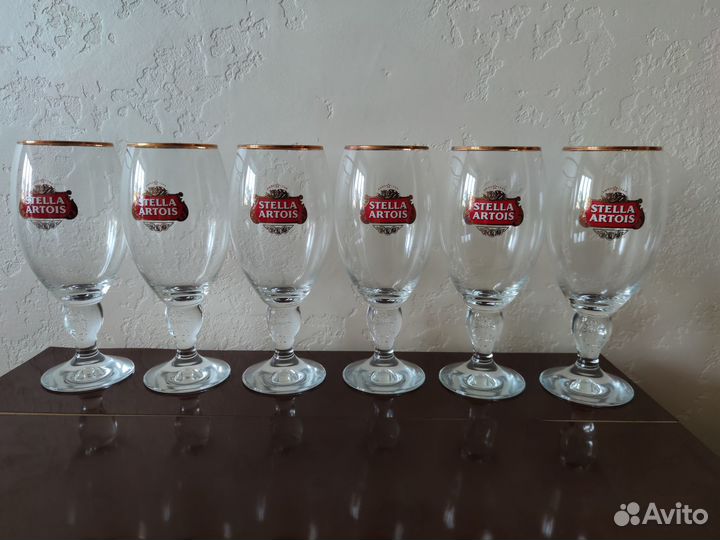 Новые пивные бокалы Stella Artois Стелла Артуа 0,5