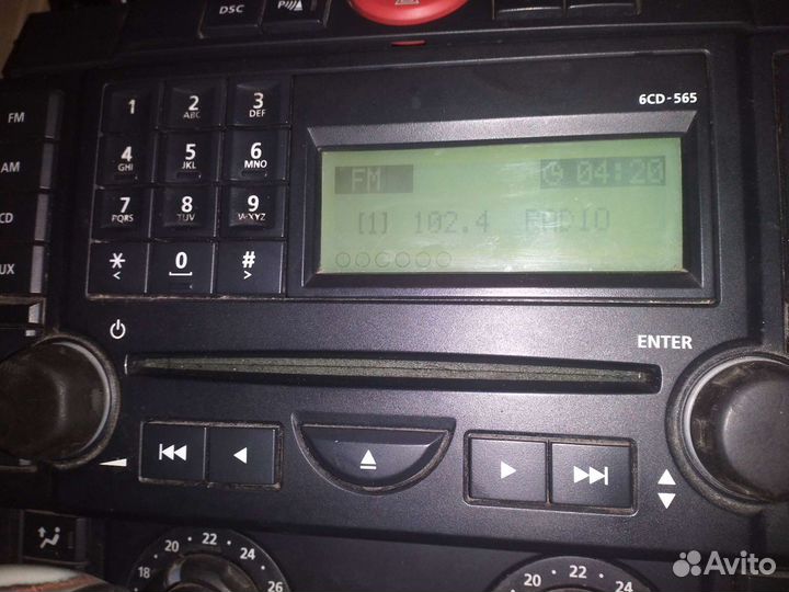 Range rover sport штатная магнитола