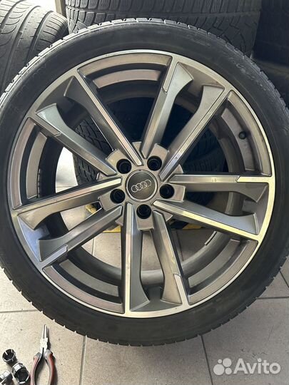 Audi r20 диски и шины 4 шт