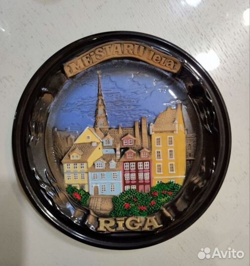 Настенная тарелка 17,5 см Рига (Европа)