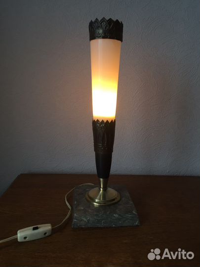 Настольная лампа “Факел»