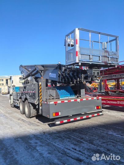 Автовышка Isuzu Giga, 56 метров