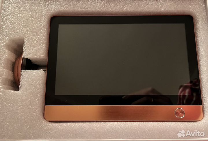 Дверной GSM/Wi-Fi видеоглазок - iHome-4-бронза