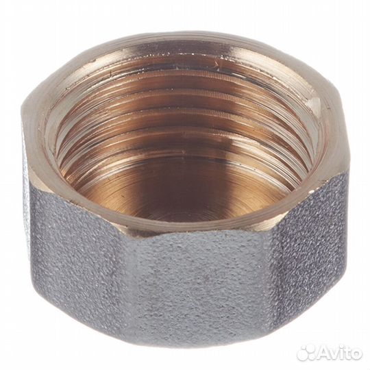 Заглушка 1 вр(г) латунная