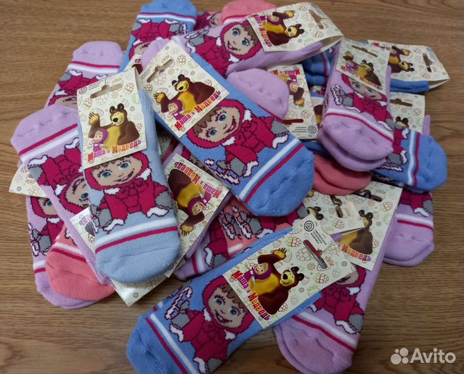 Детские зимнии Смоленские носки 