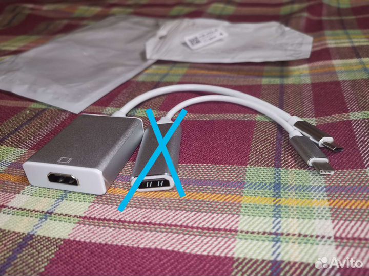 Переходник/адаптер hdmi to type-c