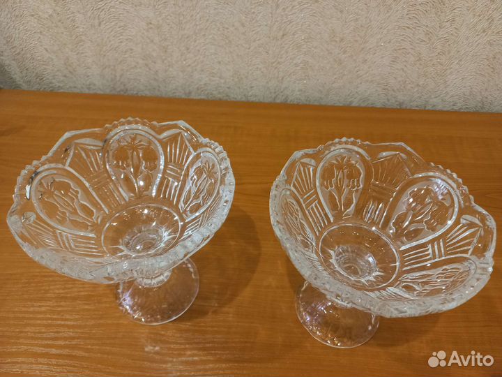 Конфетницы и вазочки времен СССР