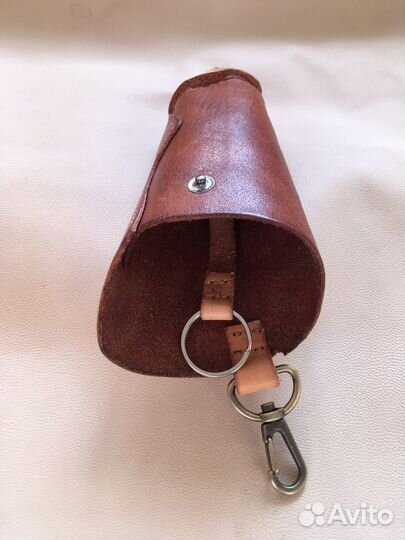Ключница натуральная кожа. Ручная работа