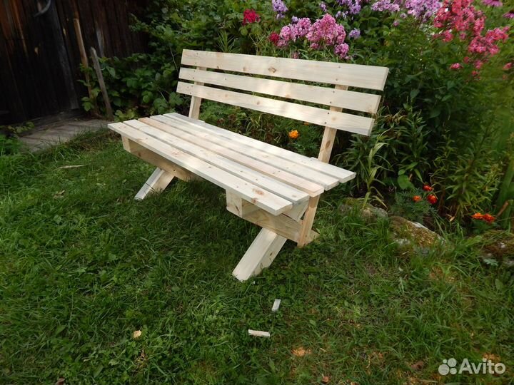 Скамья для сада сплетница