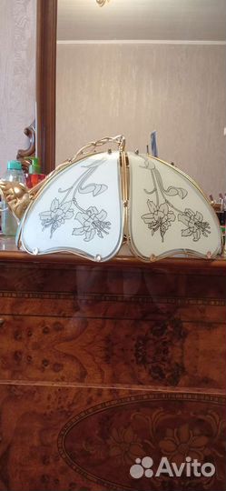 Люстра потолочная бу