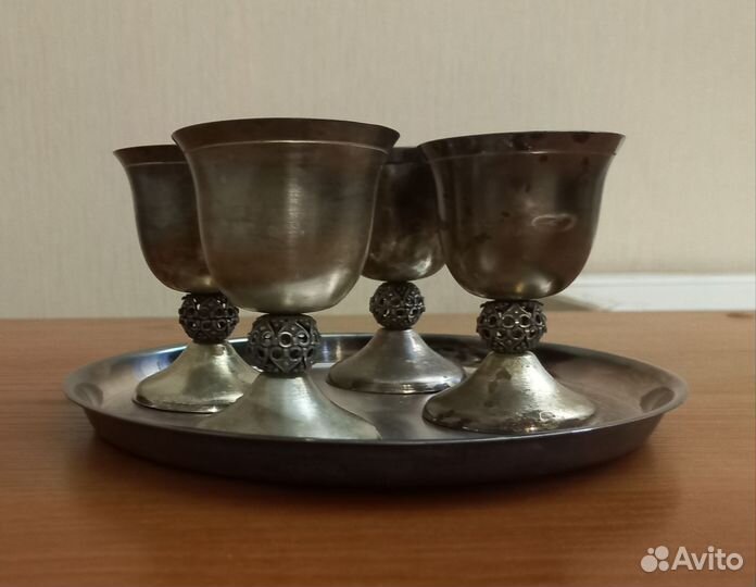 Стопки мельхиор