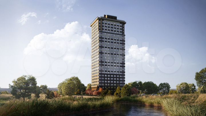 2-к. квартира, 69,1 м², 17/25 эт.