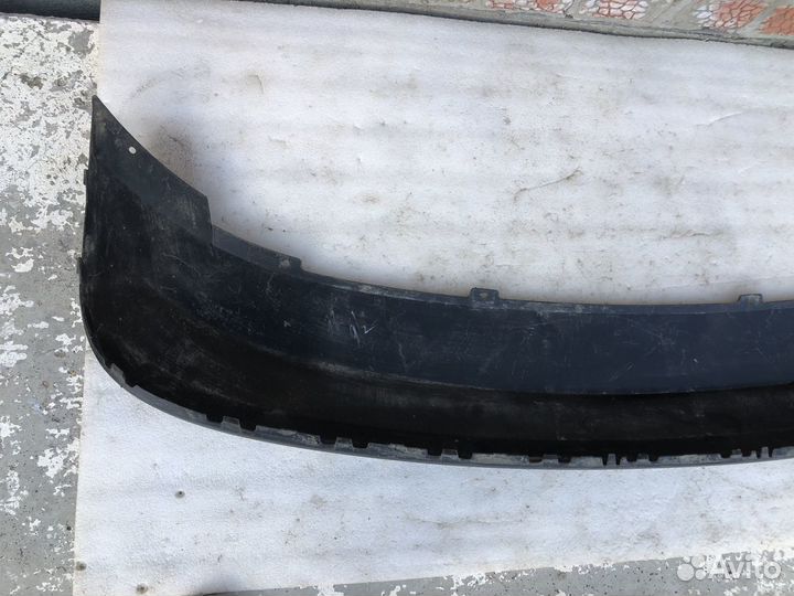 Спойлер бампера заднего Rapid, оригинал, б/у