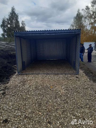 Гараж пенал ракушка