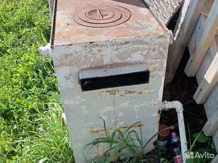 Печь для водяного отопления дома бу.Сибирь