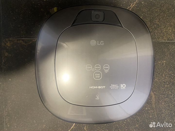 Робот пылесос lg vr6570lvmb