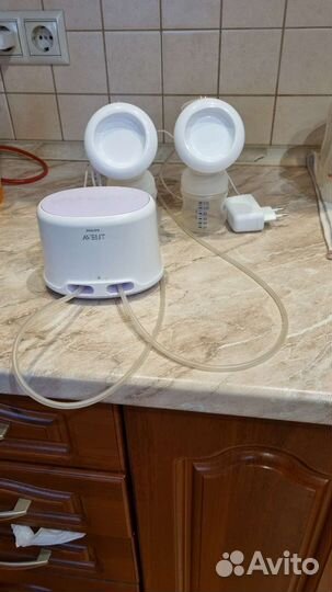 Молокоотсос электрический двойной