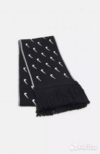 Шарф найк унисекс вязаный двусторонний