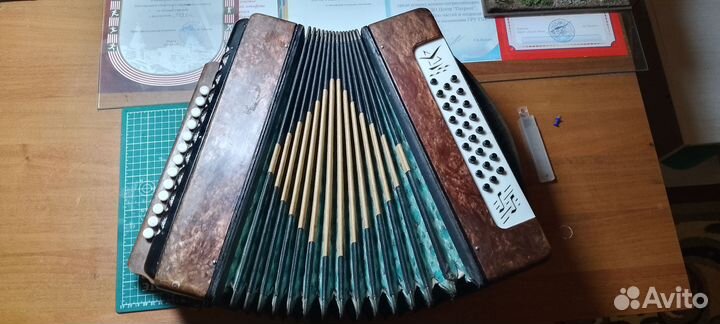 Гармонь СССР чайка 2