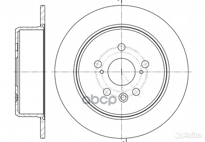 Диск тормозной G-brake GR-01590 GR-01590 gbrake