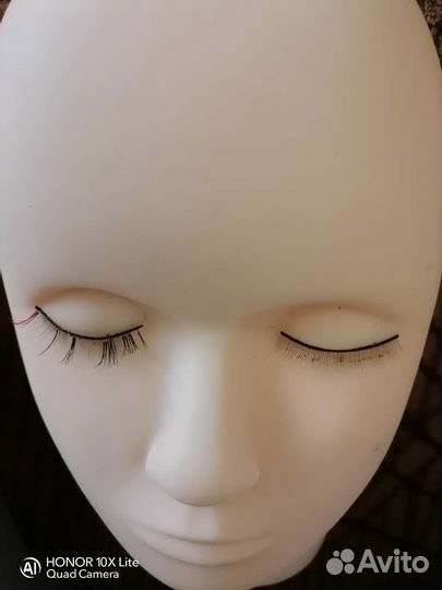 Манекен для наращивания ресниц