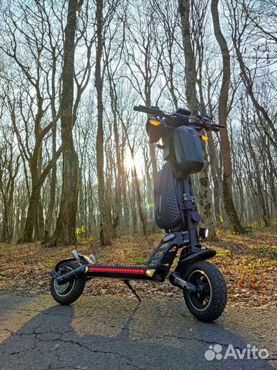 Электросамокат скутер Kugoo G2 Pro Custom Lux USA