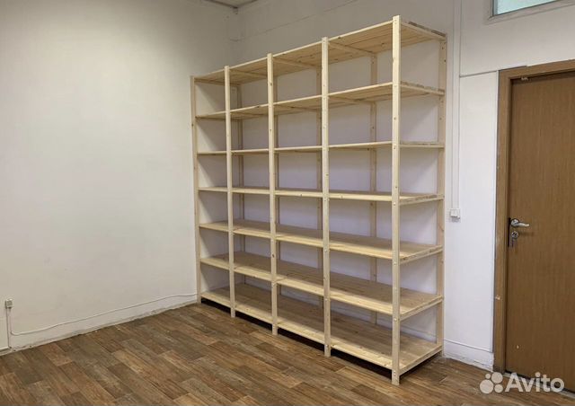 Стеллаж деревянный