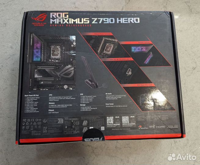 Материнская плата Asus Rog Maximus Z790 Hero