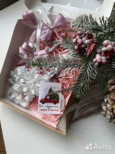 Елочные игрушки из эпоксидной смолы