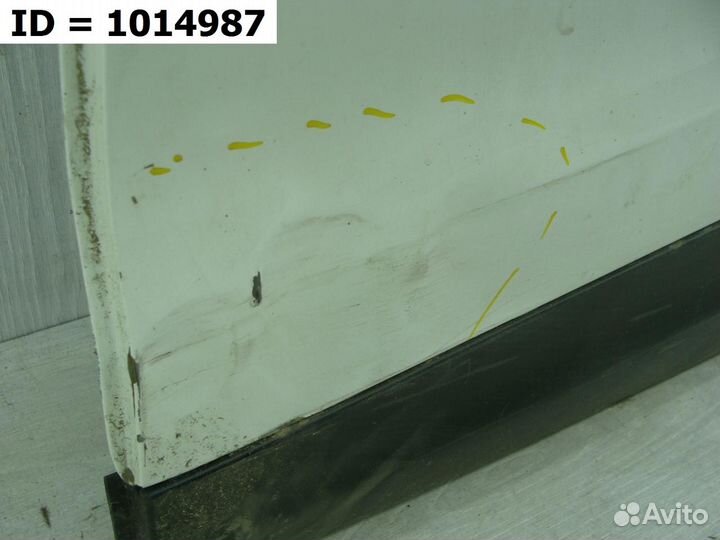 Дверь задняя левая Nissan Qashqai