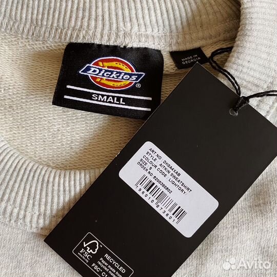 Свитшот Dickies Оригинал Новый