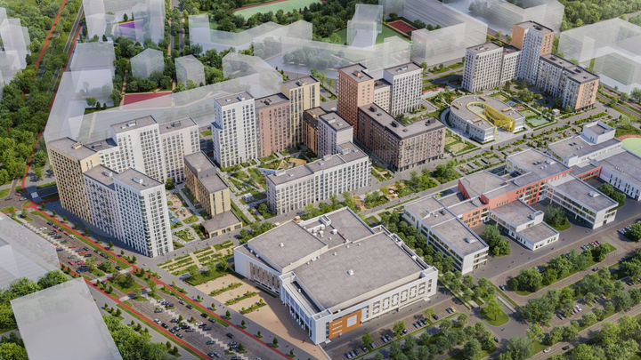 2-к. квартира, 63,2 м², 8/16 эт.