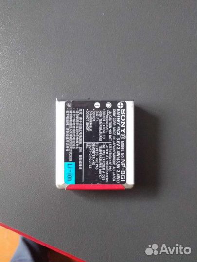 Аккумулятор sony NP-BG1