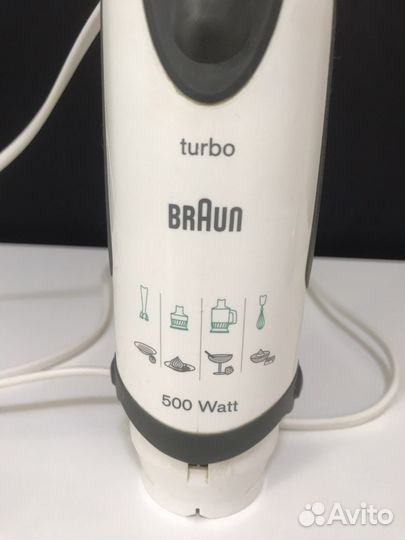 Блендер погружной Braun Turbo