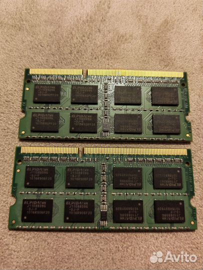 Kingston sodimm DDR3 PC3-10600 2 GB