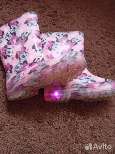 Детские резиновые сапоги