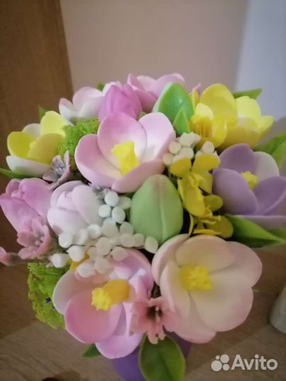 Композиции из мыла ручной работы