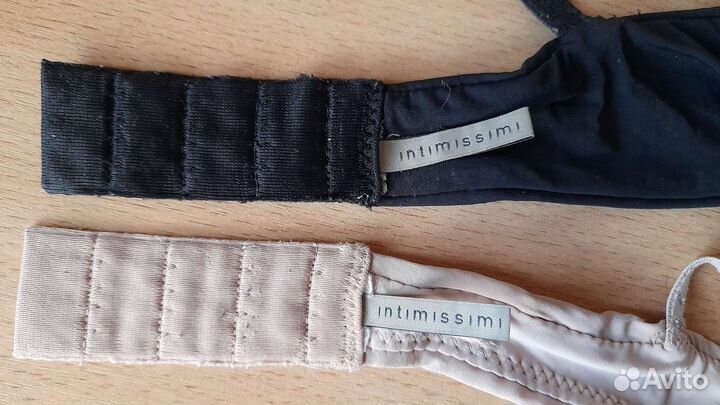 Бюстгальтеры Intimissimi,черный и бежевый, 80В